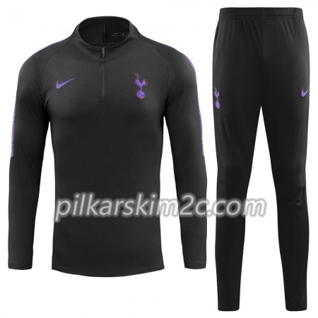 Tottenham Hotspur Komplet Bluzy Treningowe Czarny 2018-2019